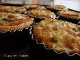 Receta Mini quiches de jamon y queso y vacaciones de invierno