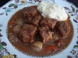 Receta Ternera bourguignon