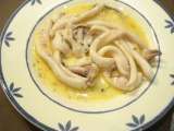 Receta Calamari al vino bianco (calamares al vino blanco)