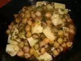 Receta Garbanzos con sepia fussion cook