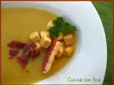 Receta Crema de pimiento amarillo
