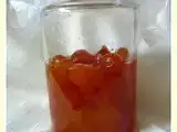 Receta Kumquats en almíbar