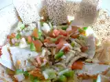 Receta Teemateem fitfit (ensalada etíope)