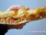 Receta Empanada de pisto, atún y queso