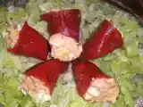 Receta Pimientos rellenos de atún y huevo de glutoniana