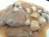 Receta Escalopines de ternera con champiñones