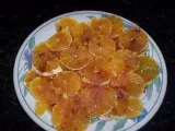 Receta Naranjas con azúcar y canela.