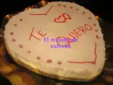 Receta Tarta de nubes para san valentin