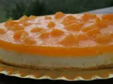 Receta Tarta de queso mandarinas