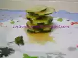Receta Pepino con miel
