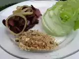 Receta Tiras de higado de buey con beicon y farofa