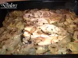 Receta Pescadilla al horno con patatas