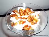 Receta Nueces caramelizadas con nata