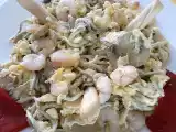 Receta Revuelto de gulas con piquillos