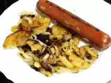 Receta Bratkartoffeln mit wurst