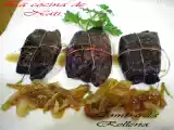 Receta Lombarda rellena.
