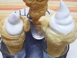 Receta Mini-conos de crema de limón