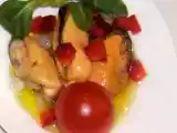Receta Ensalada facil de mejillones pelados