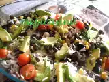 Receta Ensalada de arroz y frijol negro