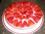 Receta Tarta de queso y fresas