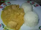 Receta Pollo al curry con piña