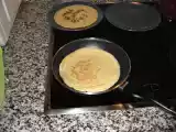 Receta Tortitas con chocolate y nata