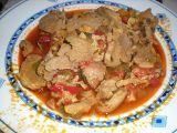 Receta Solomillos de cerdo guisado