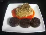 Receta Budín de berza con morcilla