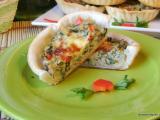 Receta Tartas de pescado y verduras