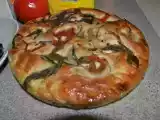 Receta Focaccia de vegetales.