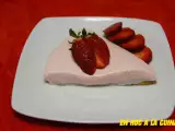 Receta Pastís mousse de maduixes