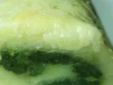 Receta Brazo de gitano de patatas y espinacas