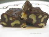 Receta Cuadritos de fudge de chocolate y nueces