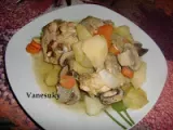 Receta Pollo con verduras en bolsa