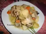 Receta Pollo con verduras en bolsa