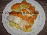 Receta Bacalao con patatas y romesco