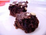 Receta Brownie de cacao y cacahuete