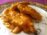 Receta Pechugas de pollo en salsa cremosa (marsupilami)