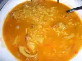 Receta Sopa de arroz