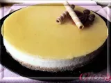 Receta Tarta de queso crema y pera