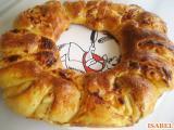 Receta Rosca de jamon york y queso