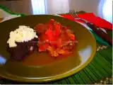 Receta Receta de bistec ranchero cortadillo. fácil y rápido
