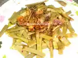 Receta Judias verdes al ajoarriero