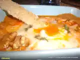 Receta Huevos cocotte richelieu con nueces / oeufs cocotte richelieu aux noix