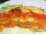 Receta Salmón en papillote con verduras