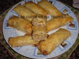 Receta Empanada y paquetitos de boquerones bárbara