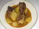 Receta Cuello de cordero con patatas