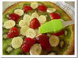 Receta Crostata con fruta y crema pastelera