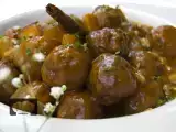 Receta Albondigas con mango