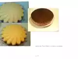 Receta Tarta de chocolate y crema catalana